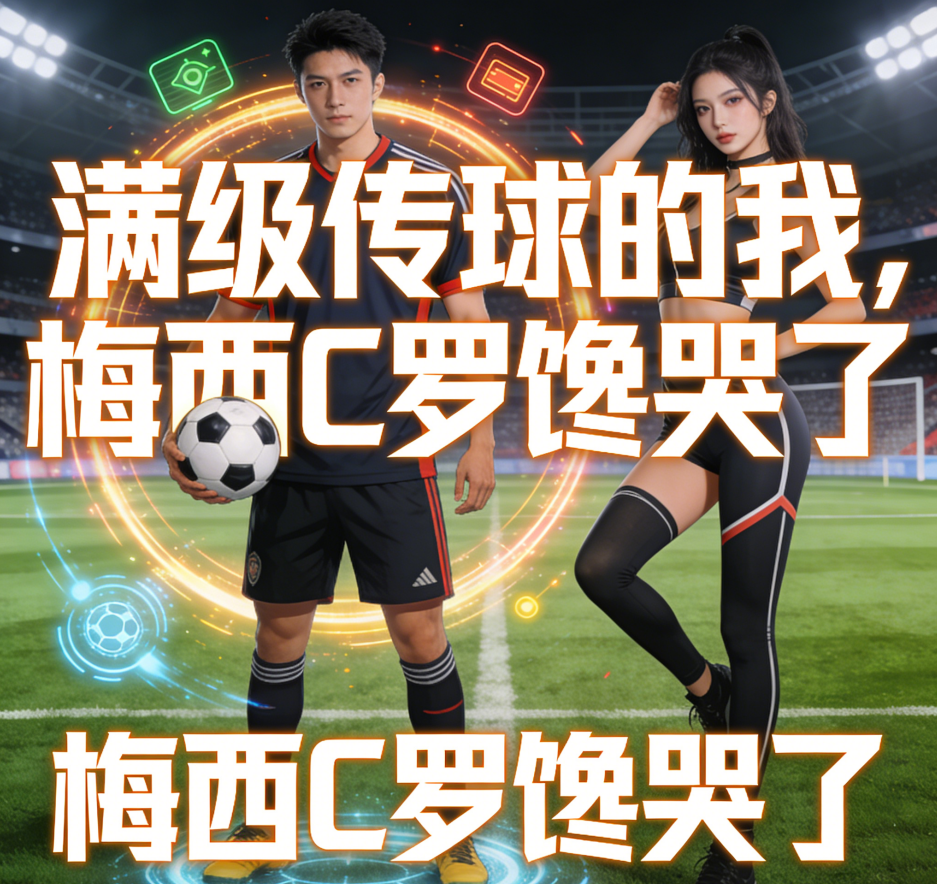 满级传球的我，梅西C罗馋哭了
