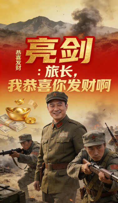 亮剑：旅长，我恭喜你发财啊