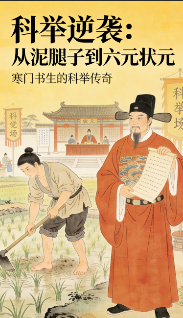 穿成泥腿子，一路科举连中六元