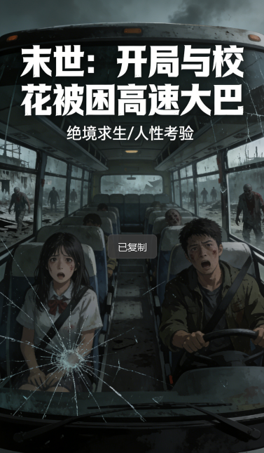 末世，开局跟校花被困高速大巴
